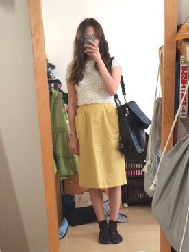 鹿さん（レディース・160cm）の夏コーディネート