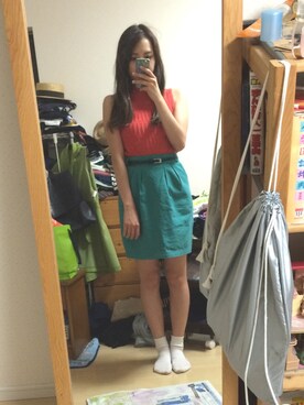 鹿さん（レディース・160cm）の夏コーディネート