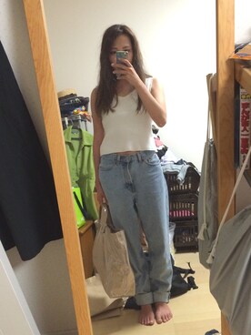 鹿さん(レディース・160cm)の夏コーディネート