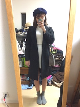 鹿さん（レディース・160cm）の秋コーディネート