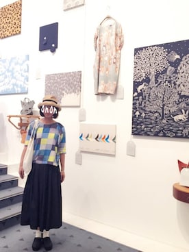 「ミナペルホネン」｜「アイテム（その他）」を使った、ononさん（レディース・164cm）の春コーディネート