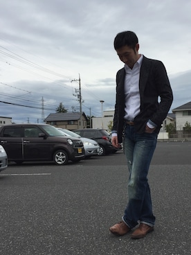 「RUDE GALLERY（ルードギャラリー）のアイテム（財布/小物）」を使った、つてのろたさん（メンズ・167cm）の春コーディネート