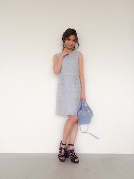 「JILL STUART（ジルスチュアート）のアイテム」を使った、JILLSTUARTさん（レディース・157cm）の春コーディネート