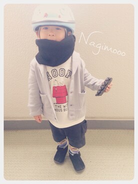 nagimoさんの（babyGAP | babyGAP）を使ったコーディネート