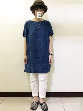 「soi-e（ソワ）のアイテム」を使った、Eveさん（レディース・160cm）の春コーディネート