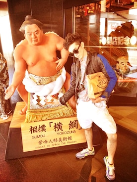 「LOMOのアイテム」を使った、ShigekiNanairoさん（メンズ・163cm）の秋コーディネート