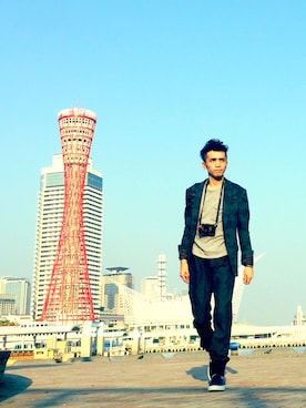 「MESSAGERIE(メッサジェリエ)のアイテム」を使った、ShigekiNanairoさん(メンズ・163cm)の秋コーディネート