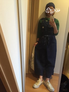 「maillot（マイヨ）のアイテム（ニットキャップ/ビーニー）」を使った、ronneさん（レディース・152cm）の秋コーディネート