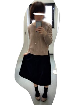 けーさん（レディース・159cm）の冬コーディネート