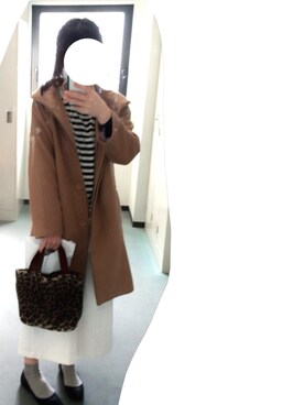 けーさん（レディース・159cm）の冬コーディネート