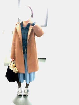 けーさん（レディース・159cm）の冬コーディネート