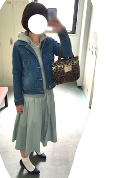 けーさん（レディース・159cm）の春コーディネート