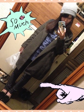 「cava cava（サヴァサヴァ）のアイテム（その他シューズ）」を使った、sammaoさん（レディース・156cm）の秋コーディネート