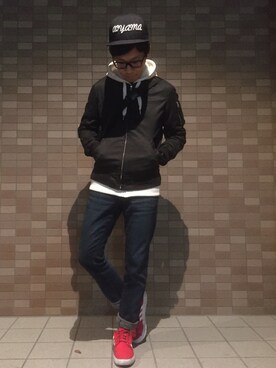 やくんさん(メンズ・167cm)の冬コーディネート