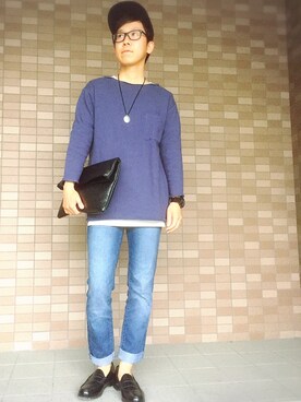 やくんさん(メンズ・167cm)の春コーディネート
