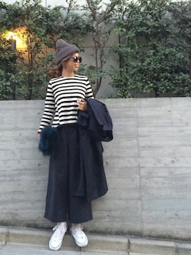 naaaamiさん（レディース・158cm）の冬コーディネート