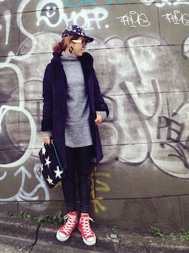 naaaamiさん（レディース・158cm）の冬コーディネート