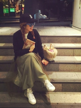 naaaamiさん（レディース・158cm）の冬コーディネート