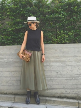 naaaamiさん（レディース・158cm）の夏コーディネート