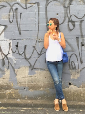 naaaamiさん（レディース・158cm）の夏コーディネート