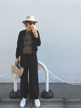 naaaamiさん（レディース・158cm）の冬コーディネート