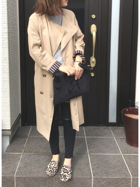 「coca（coca）（コカ）のアイテム（クラッチバッグ）」を使った、chiiiiiiichanさん（レディース・150cm）の秋コーディネート