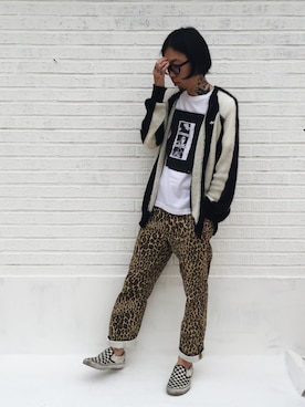 「SASQUATCHfabrix」｜「アイテム（その他）」を使った、RECYDE.さん（メンズ・168cm）の秋コーディネート