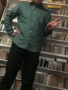 「BENETTON (UNITED COLORS OF BENETTON)（ベネトンユナイテッドカラーズオブベネトン）のアイテム（その他パンツ）」を使った、スプーン🥄4.02さん（メンズ・170cm）の秋コーディネート