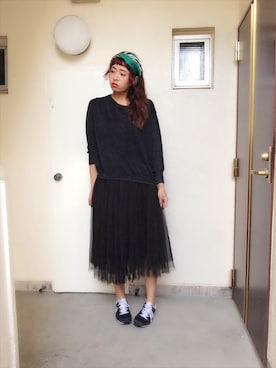 「GIVENCHY（ジバンシイ）のアイテム（財布/小物）」を使った、___s_a_i _さん（レディース・168cm）の秋コーディネート