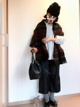 happaoyakoさん（レディース・155cm）の秋コーディネート