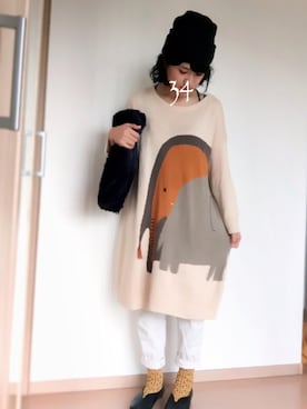 happaoyakoさん（レディース・155cm）の秋コーディネート