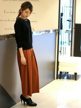 Moeriさん（レディース・162cm）の秋コーディネート