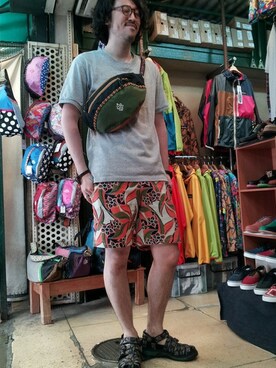 naouさん（メンズ・180cm）の春コーディネート