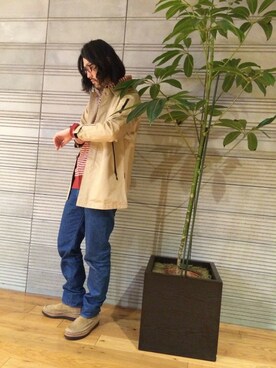 naouさん（メンズ・182cm）の冬コーディネート