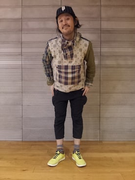 naouさん（メンズ・182cm）の春コーディネート