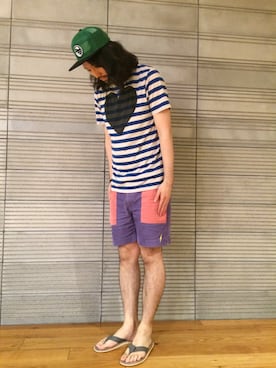 naouさん（メンズ・182cm）の夏コーディネート