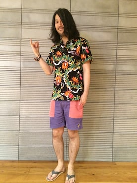 naouさん（メンズ・182cm）の夏コーディネート