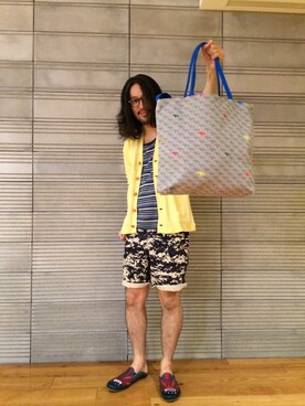 naouさん（メンズ・182cm）の夏コーディネート