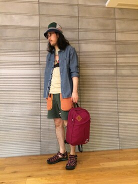 naouさん（メンズ・182cm）の夏コーディネート