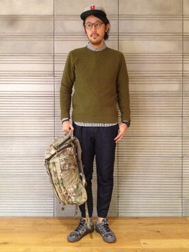 naouさん（メンズ・182cm）の秋コーディネート