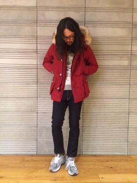 naouさん（メンズ・182cm）の冬コーディネート