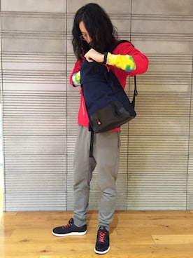 naouさん（メンズ・182cm）の冬コーディネート