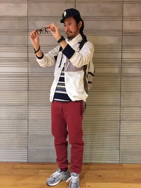 naouさん（メンズ・182cm）の冬コーディネート