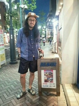 「Beaver渋谷店」｜naouさん（メンズ・182cm）の春コーディネート