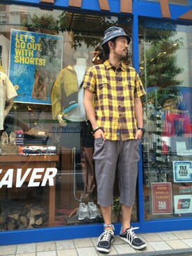 naouさん(メンズ・182cm)の夏コーディネート