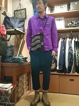 naouさん(メンズ・182cm)の冬コーディネート