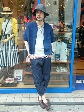 naouさん（メンズ・182cm）の春コーディネート