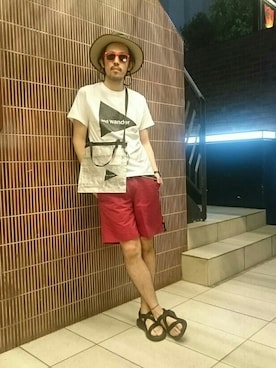 naouさん（メンズ・182cm）の夏コーディネート