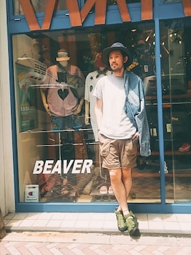 naouさん(メンズ・182cm)の夏コーディネート