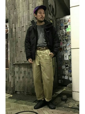 naouさん（メンズ・182cm）の秋コーディネート